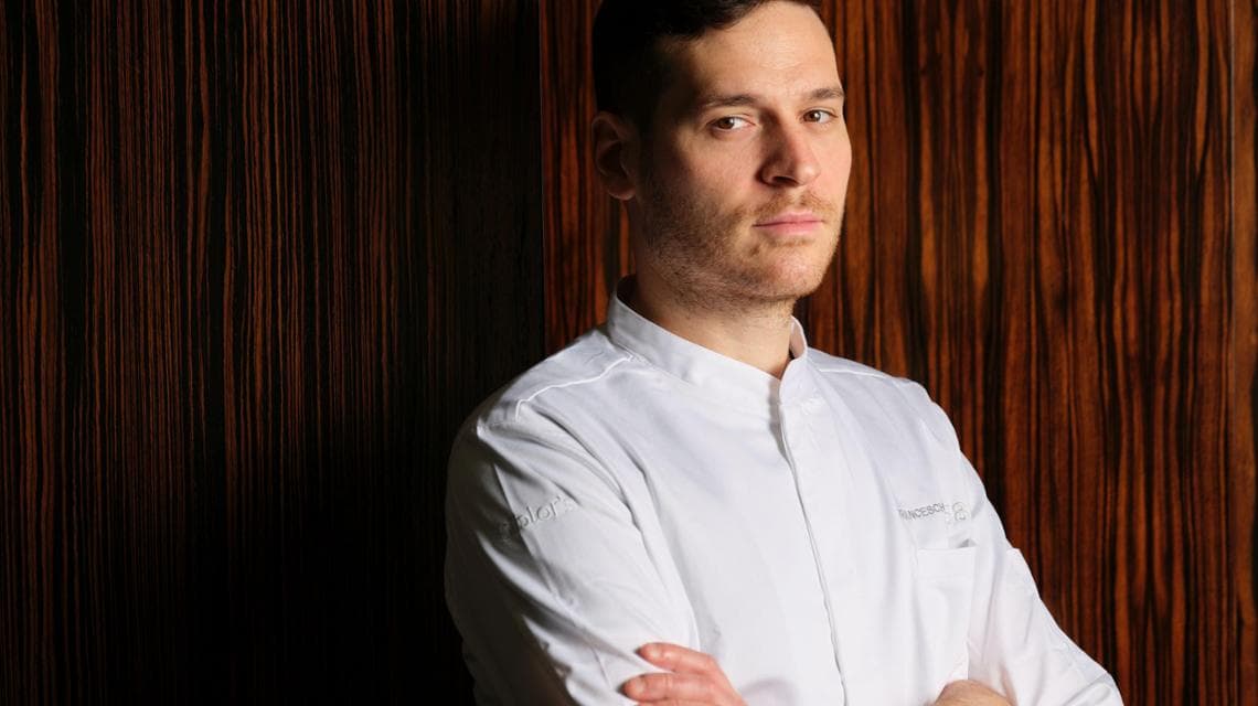 Lo chef Francesco Vincenzi (Alberto Blasetti)