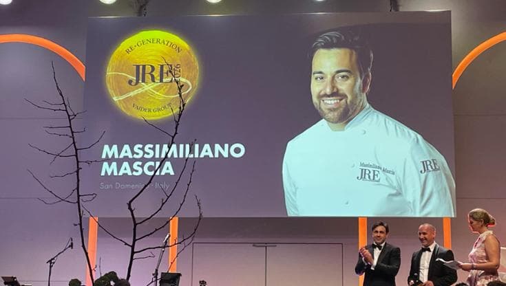 La premiazione di Massimiliano Mascia