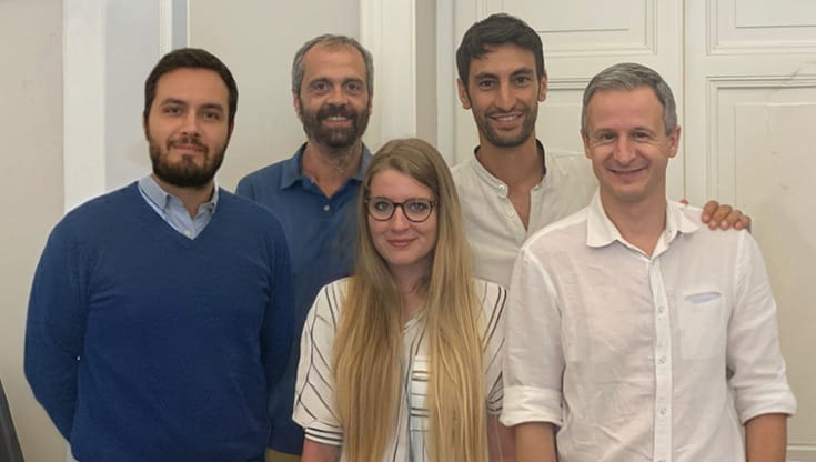 Il team di IntelligEarth, l'app per il monitoraggio del territorio