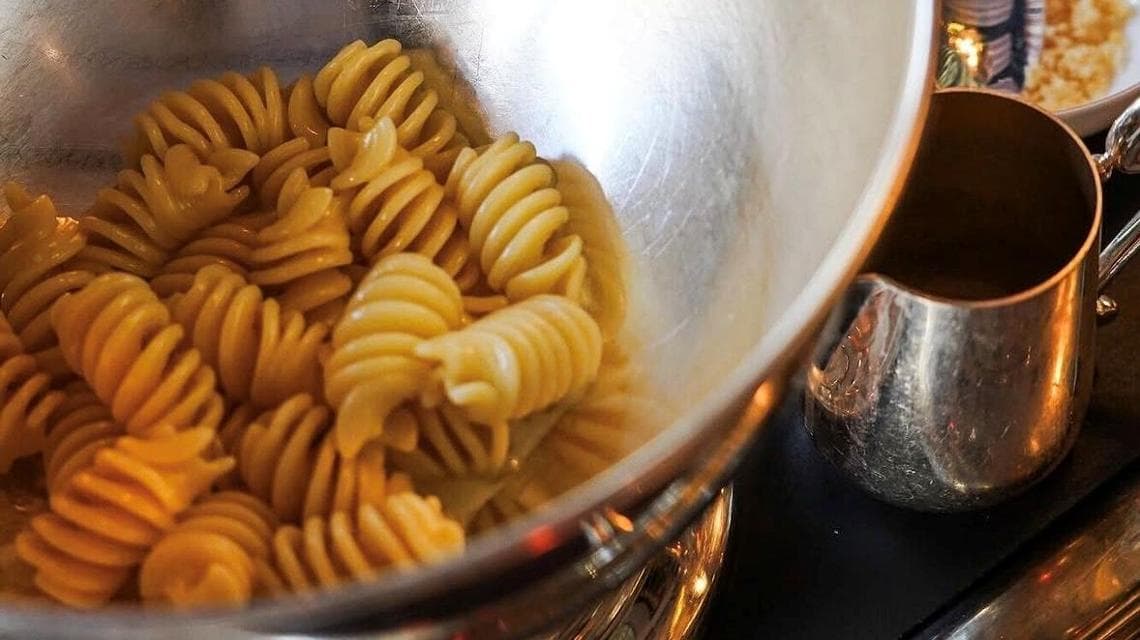La pasta in bianco di Portrait