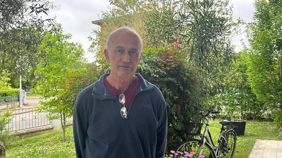 Gabriele Moretti di Laudato si' Gonzaga (foto: Eleonora Dragotto)