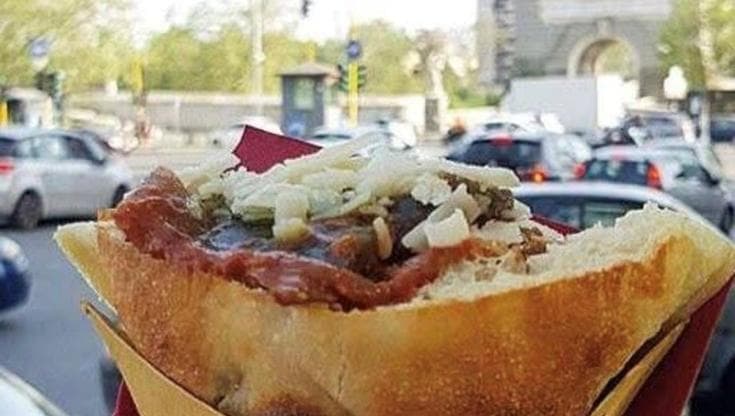 Il Trapizzino a Ponte Milvio