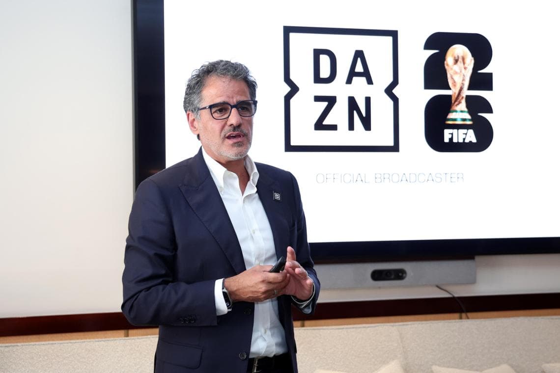 Stefano Azi, CEO Dazn Italia