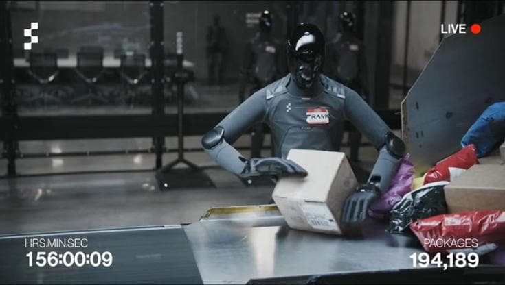 Un robot ha smistato pacchi per 200 ore: se l’è cavata piuttosto bene