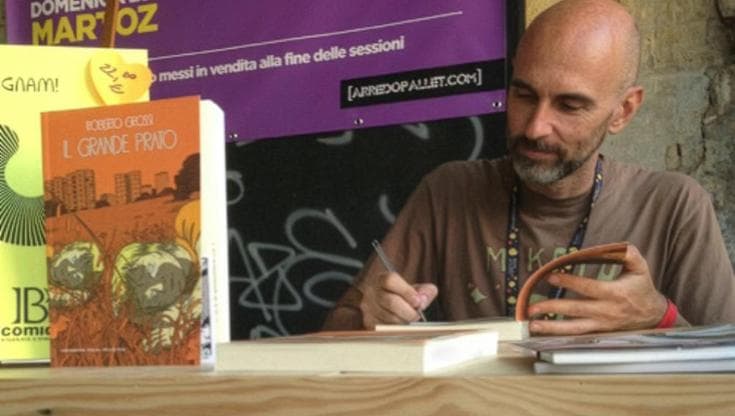Roberto Grossi, autore della graphic novel "La grande rimozione (Coconino) sarà al G&B Festival il 5 giugno