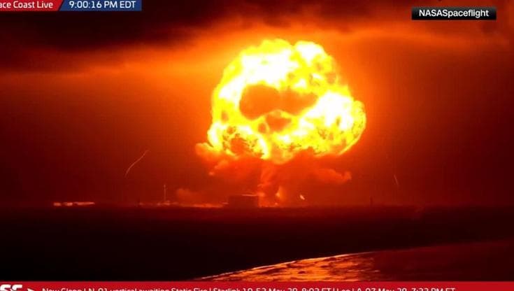 Esplosione del razzo Blue Origin: le prime ipotesi sulle cause