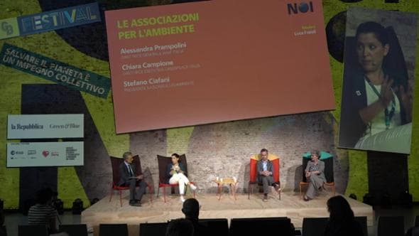 Le associazioni per l'ambiente, Greenpeace, Legambiente e WWF