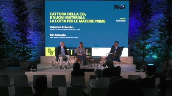 Cattura della CO2 e nuovi materiali: la lotta per le materie prime, con Colombo e Giamello