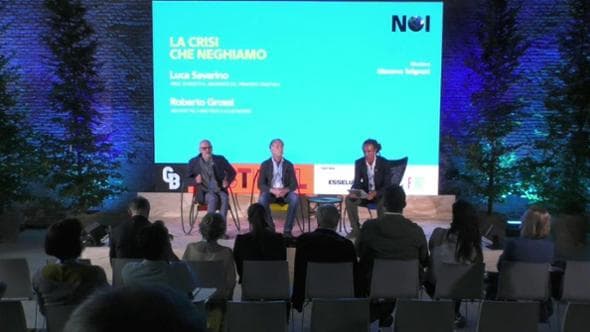 Roberto Grossi e Luca Savarino dialogo sulla crisi che neghiamo