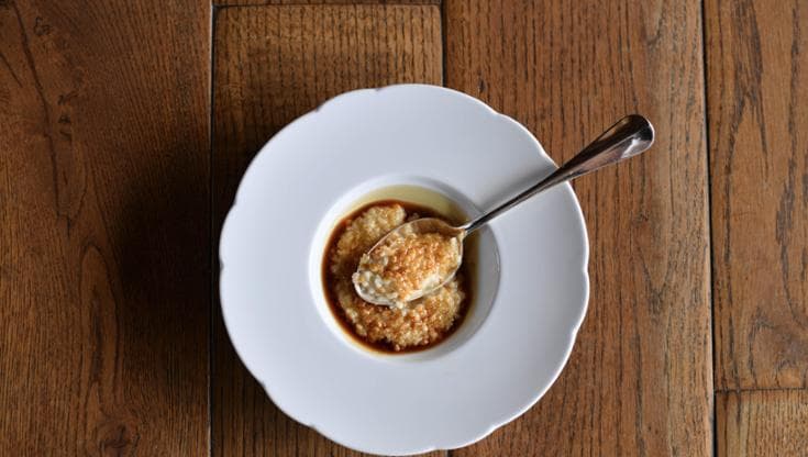 Trahana al sambuco del Chianti e caffè di cicoria_Ph Benedetta Bassanelli