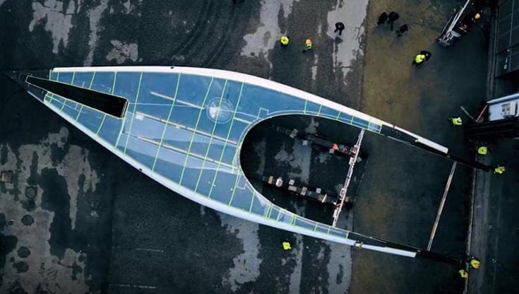 Come nasce Ferrari Hypersail: una barca sostenibile per volare sui record del mondo