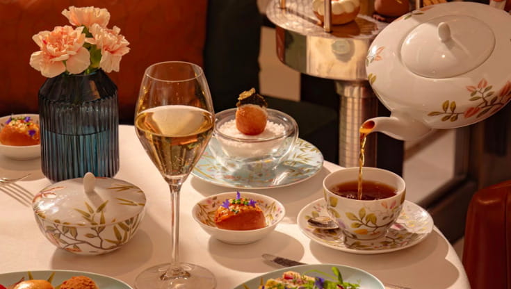 L'afternoon tea del Jumeirah Carlton Tower