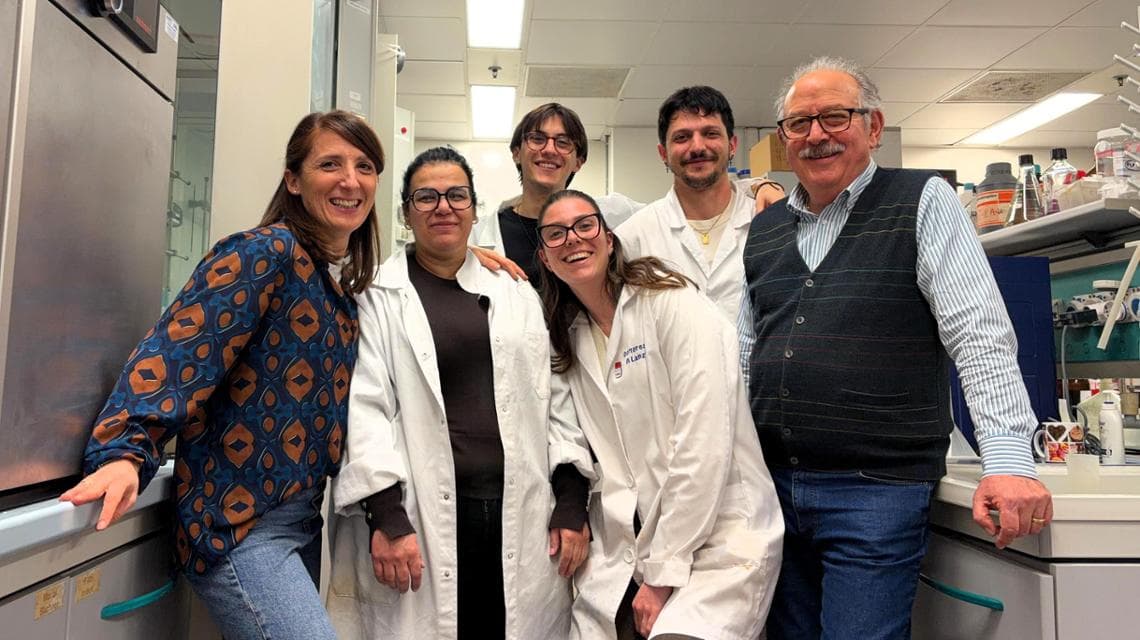 Il gruppo di ricercatori dell'Università Statale di Milano responsabili dello studio