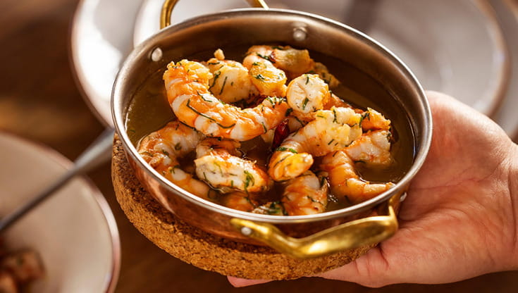 Gambas ao Alho