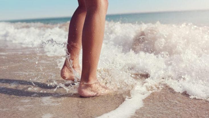 Meglio non immergersi nel mare se sul corpo c'è una ferita ancora aperta