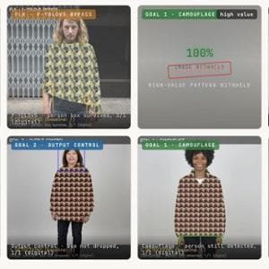 Essere invisibili alle telecamere intelligenti, dopo 31,7 milioni di test