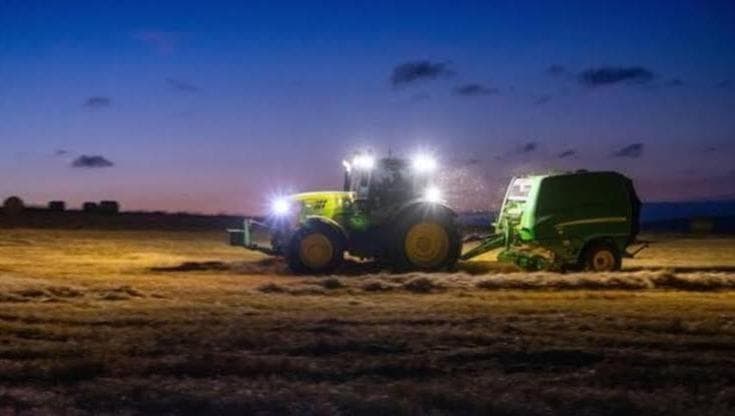 Nelle campagne si lavora di notte