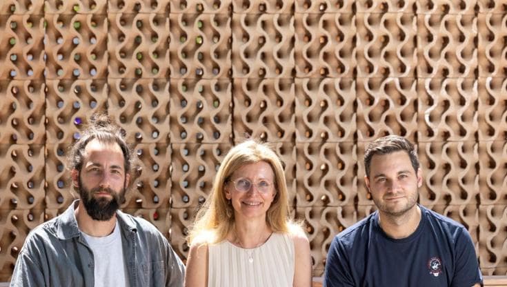 Julian Jauk, Milena Stavric e Kristijan Ristoski dell'Istituto di Architettura e Media della TU Graz