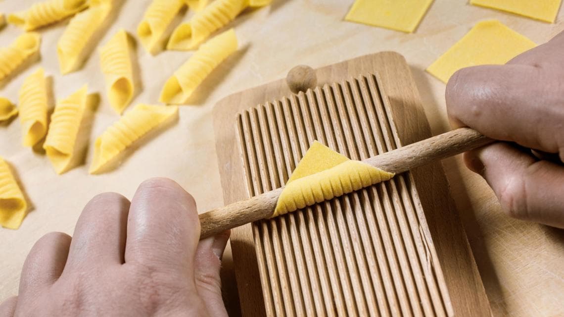 Pettine per i garganelli