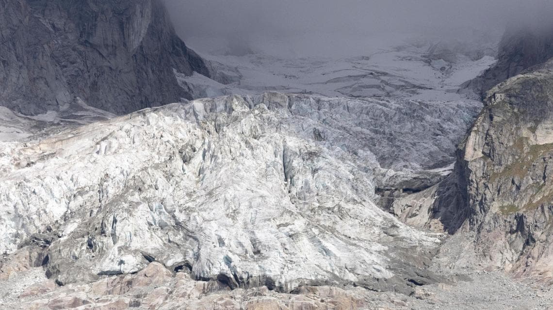Monte Bianco (foto: Carovana dei Ghiacciai 2026 / Legambiente)
