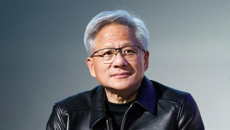(Il Ceo di Nvidia, Jensen Huang. Foto di Tomohiro Ohsumi/Getty Images)