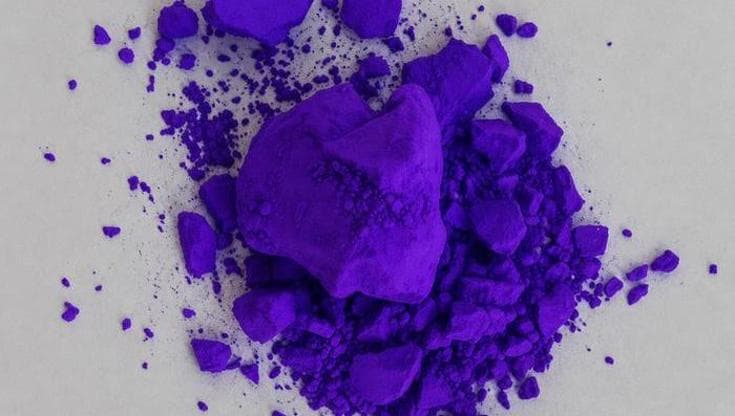 Il tessuto viola che rinfresca la pelle