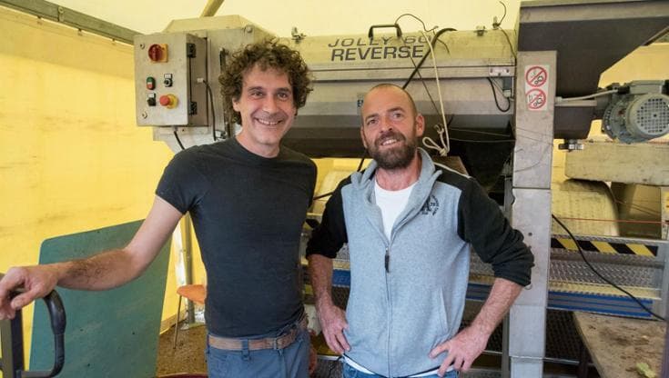 Allevavano camaleonti e serpenti ma hanno deciso di diventare produttori di vino