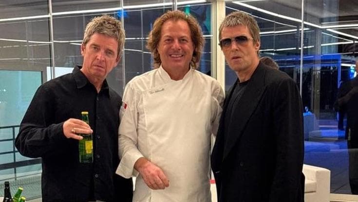 Oasis, a Venezia una cena a ritmo di rock inglese in salsa italiana