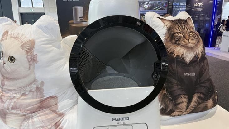 Lettiere smart con IA: le novità viste a IFA 2026