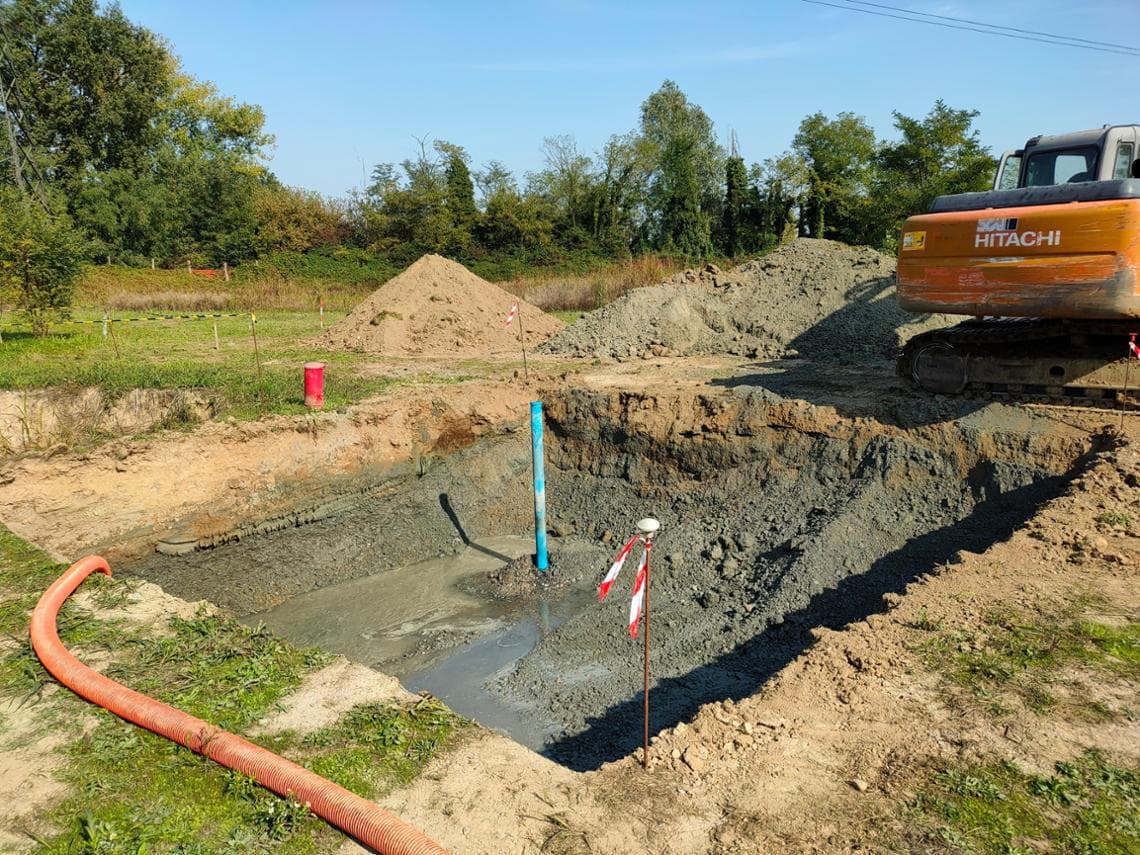 Sito contaminato: intervento in un suolo agricolo interessato da contaminazione petrolifera
