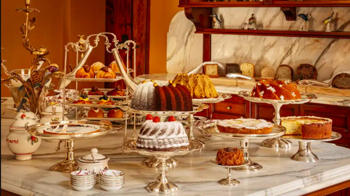 La colazione del Passalacqua