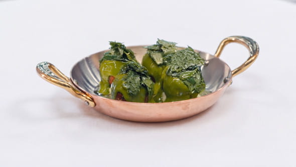 Le polpette di vitello con salsa verde