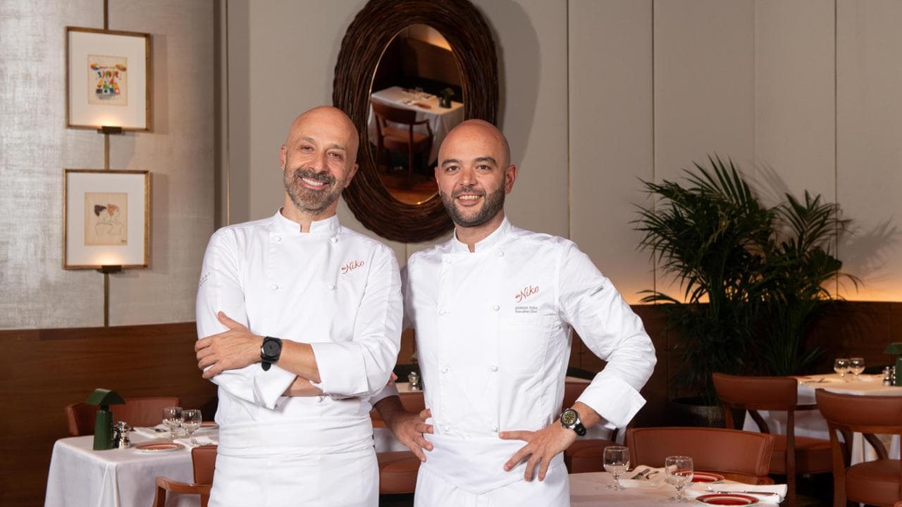 Da sinistra: Niko Romito e Giorgio Fuda