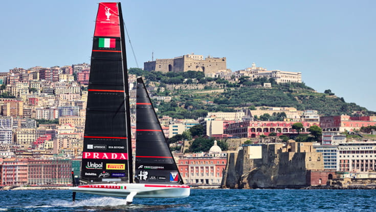 Vento in poppa, si viaggia alla scoperta della pasta di Luna Rossa