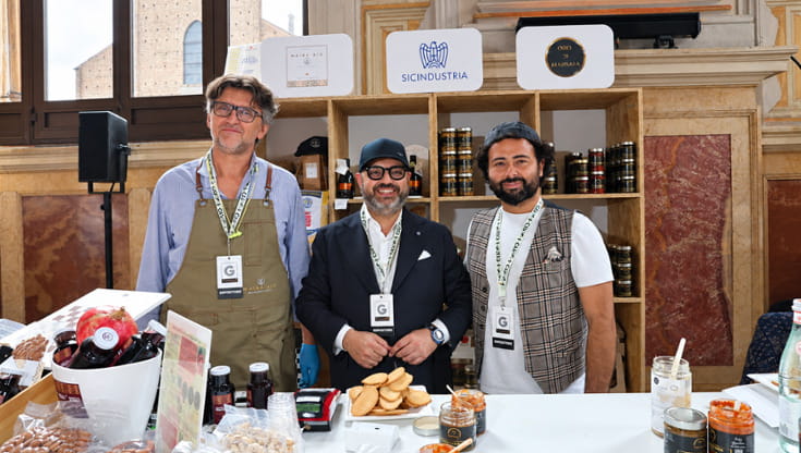 Le foto dell'articolo sono relative alla partecipazione di Sicindustria a C'è +Gusto a Bologna 2026