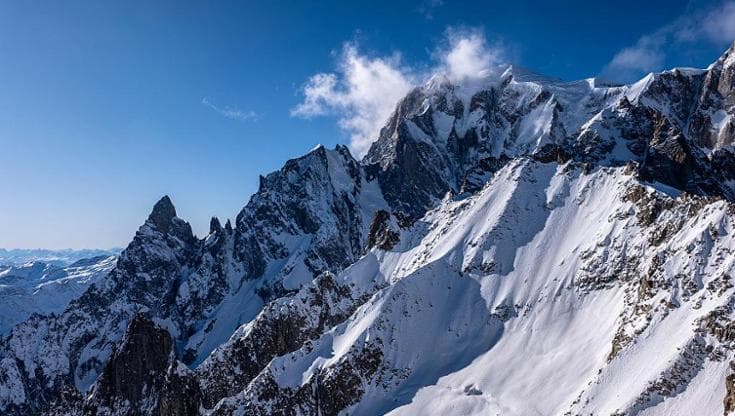Ecco perché il Monte Bianco è più alto o più basso a seconda degli anni