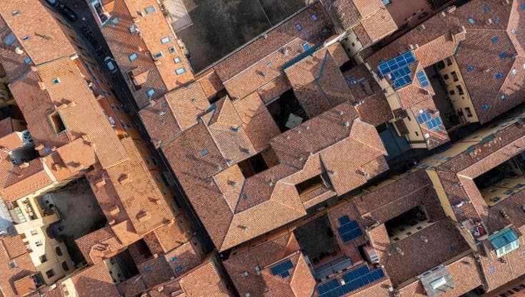 I tetti di Bologna, in Emilia Romagna (Getty Images/Westend61)