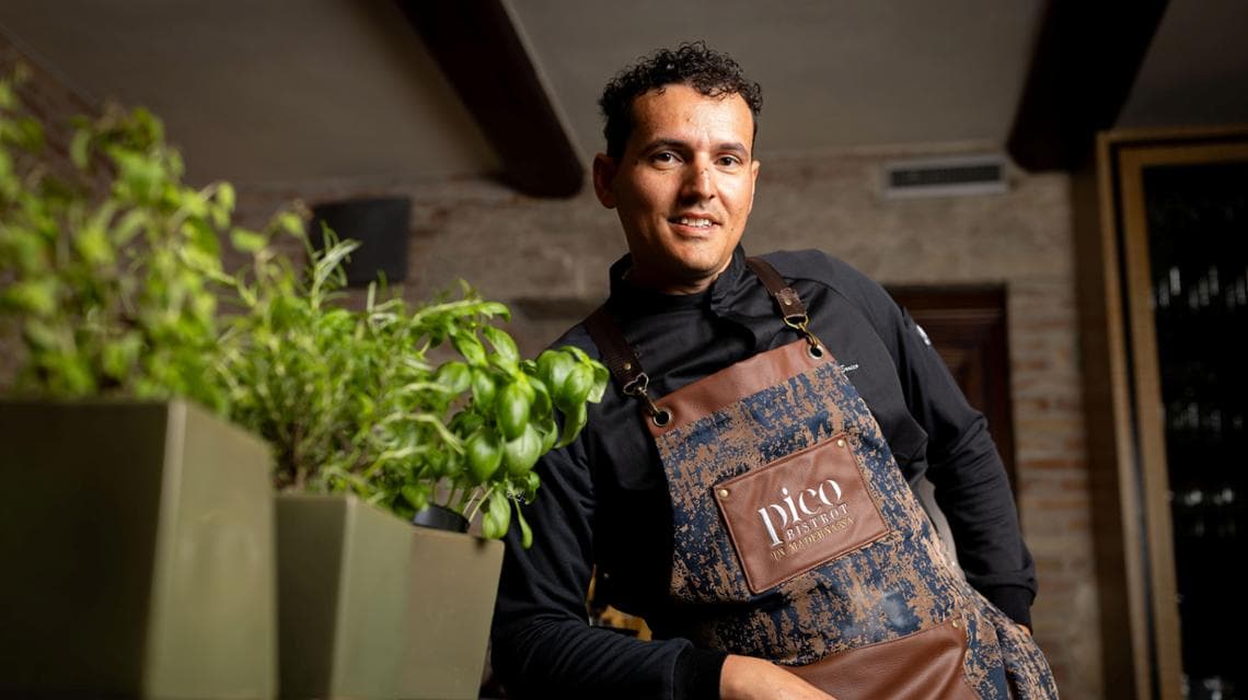 Lo chef  Francesco D’Errico