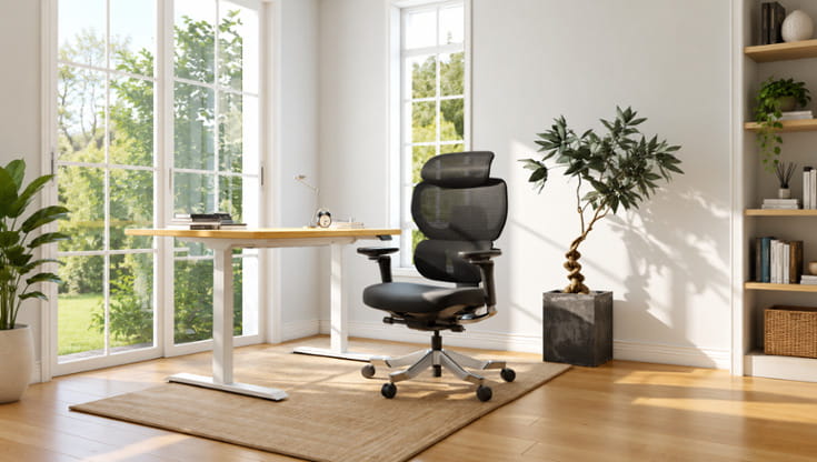 FlexiSpot C7 Morpher, la prova: una sedia da lavoro che si trasforma nei momenti di relax