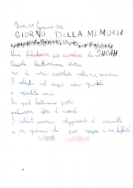 Giornata della Memoria, i bambini raccontano la Shoah - la Repubblica