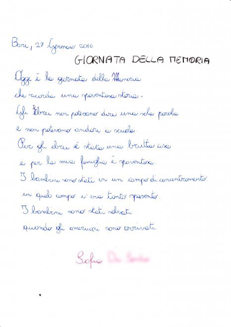 Giornata della Memoria, i bambini raccontano la Shoah - la Repubblica