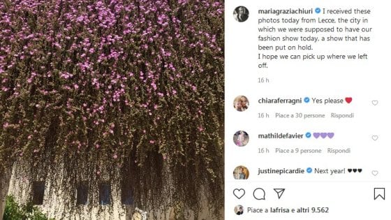 Sfilata di Dior a Lecce, la direttrice Maria Grazia Chiuri: \