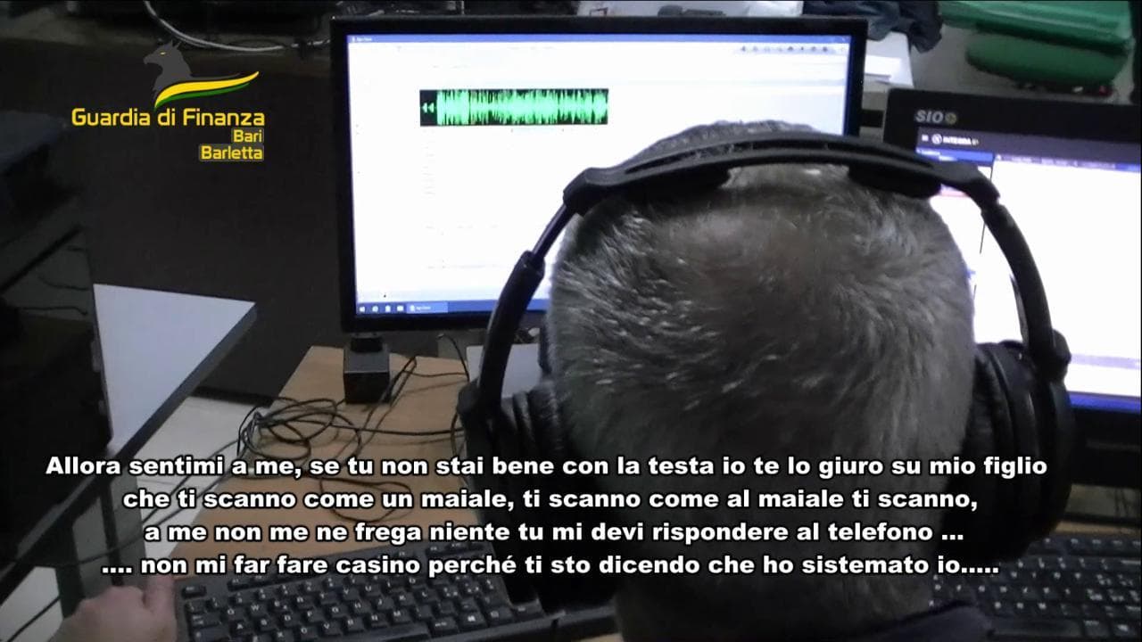 Ti scanno come un maiale: estorsione dal carcere a un imprenditore,  cinque arresti a Bari