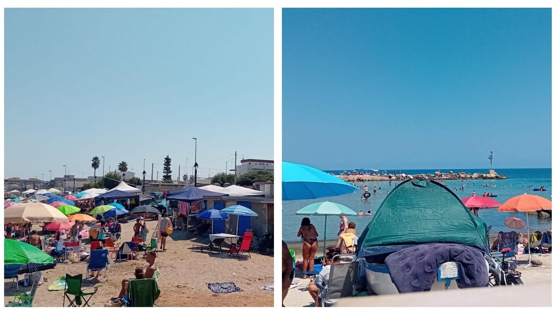Ombrelloni segnaposto e tende montate sui gozzi al mare: i controlli non fermano l’estate cafona