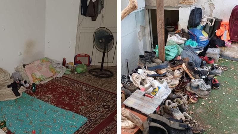 Massafra, braccianti stipati in 17 in 100 mq: letti a terra e un solo bagno. “Condizioni disumane”
