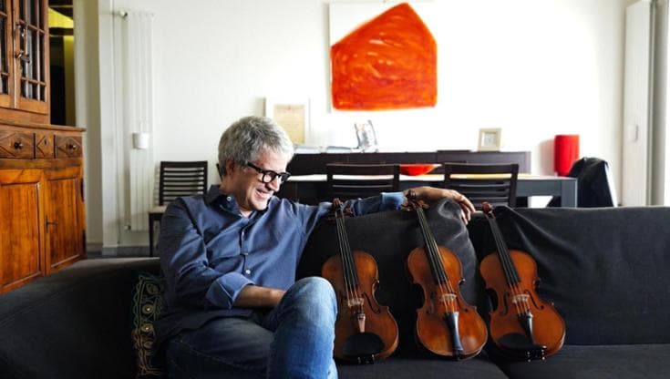 Il violinista Francesco D'Orazio
