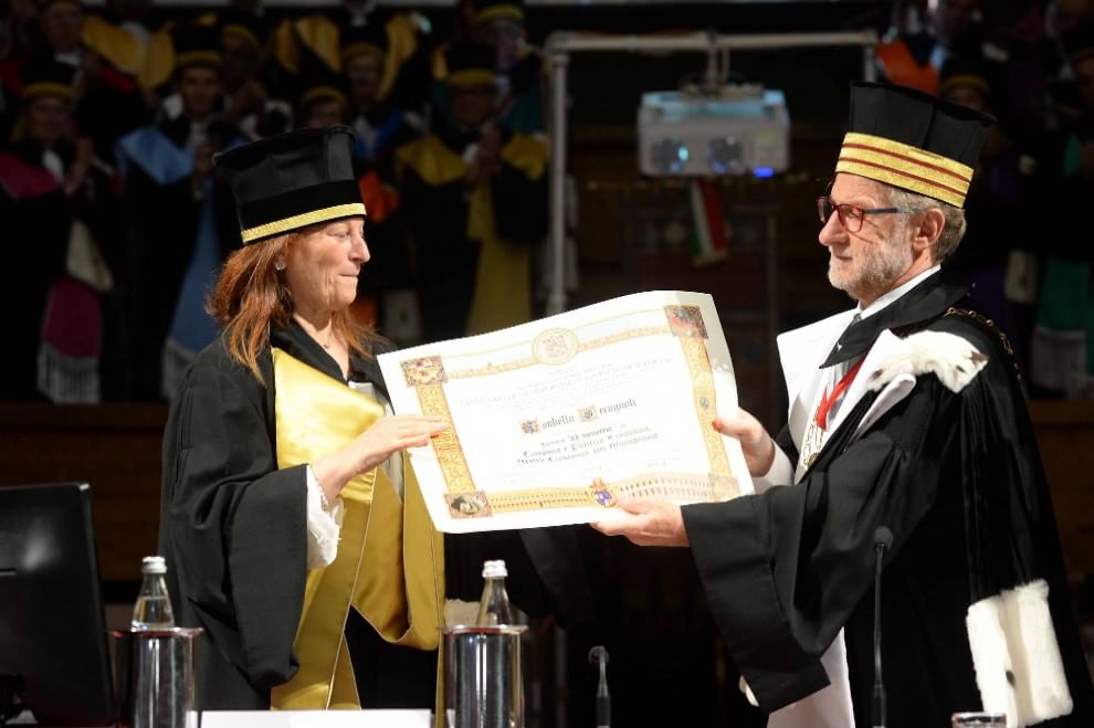 Laurea Ad Honorem A Isabella Seragnoli La Repubblica