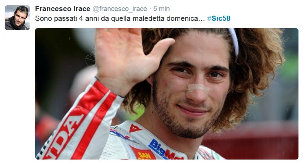 ValeRossi ricorda Simoncelli: "Nessuno muore mai se vive nel cuore di