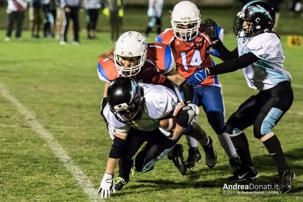 Football americano, le bolognesi ancora in finale si gioca il quinto