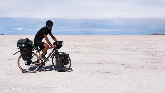 Cinque mesi in Sudamerica su una bici di bambù: \